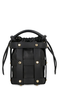 CAGE LEATHER BAG