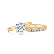Load image into Gallery viewer, 1.77 Carat Hearts & Arrows Diamond Engagement Ring