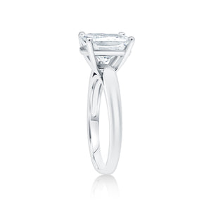 3.60 Carat Cushion Cut Diamond Engagement Ring