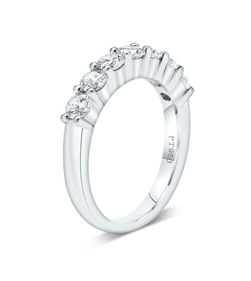 1.00 cttw 7 Stone Diamond Anniversary Band