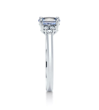 Load image into Gallery viewer, Sapphire & Diamond Engagement Ring