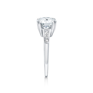 2.07 Carat Diamond Engagement Ring