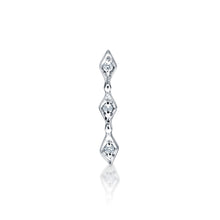 Load image into Gallery viewer, Dangly Three Stone Piercing