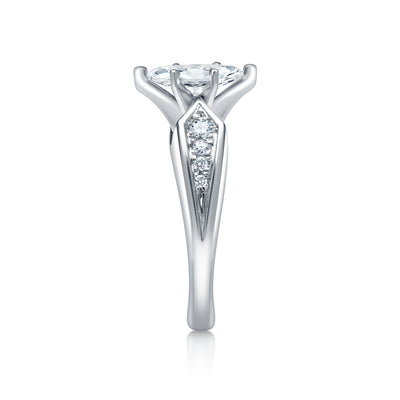 Marquise Diamond Engagement Ring