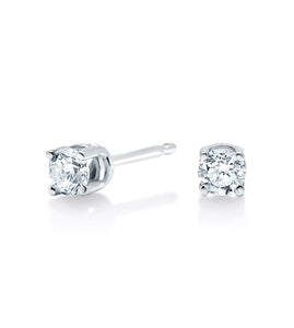 0.45 CTTW I VS1 Diamond Stud Earrings