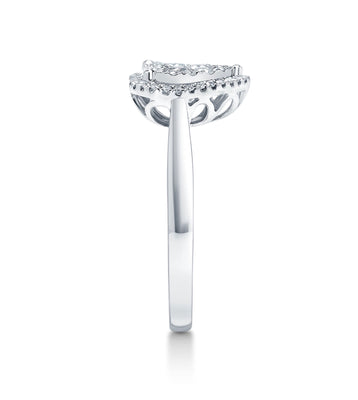 Diamond Heart Ring