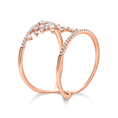 Fairytale 'Hourglass' Ring by Djula
