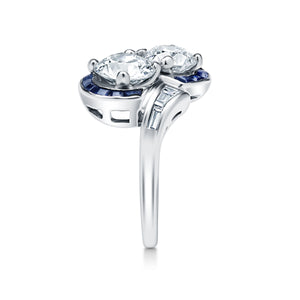 3 Carat Diamond Engagement Ring Circa 1920's