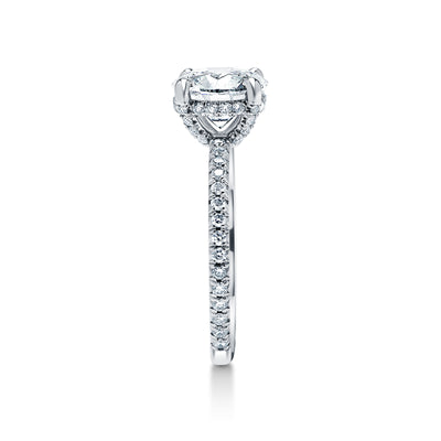 1.39 Carat E SI1 Diamond Ring