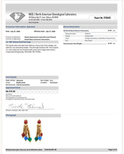 Load image into Gallery viewer, Bvlgari Vintage Tassel Earrings