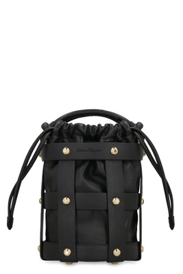 CAGE LEATHER BAG