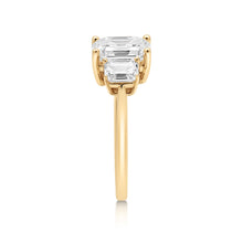 Load image into Gallery viewer, 3.00 Carat Emerald Cut Diamond Engagement Ring