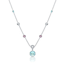 Load image into Gallery viewer, Bulgari Parentesi Multi Gemstone and Diamond Necklace