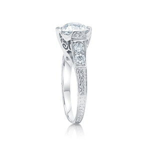 2.25 Carat Antique Diamond Engagement Ring