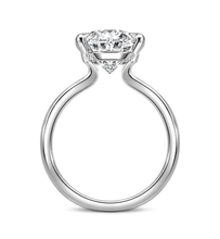 Load image into Gallery viewer, 5.01 Carat E SI1 Oval Diamond Engagement Ring
