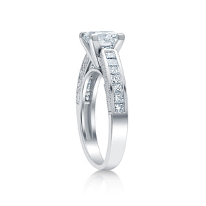 Princess Cut Diamond Engagement Ring