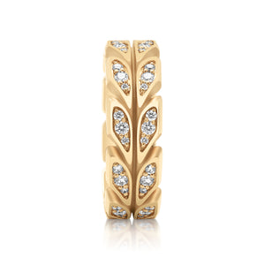 Tiffany & Co 18k Yellow Gold Eternity Style Band