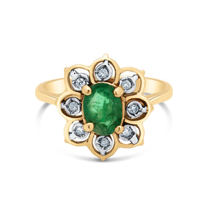 Vintage Emerald Ring