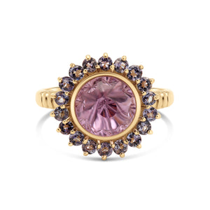 Amethyst & Tanzanite Cocktail Ring