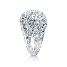 Load image into Gallery viewer, Circa 1935 3.86 Carat Vintage Diamond Cocktail Ring
