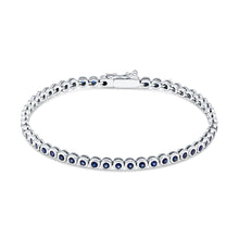 Load image into Gallery viewer, Sapphire Tennis Bracelet