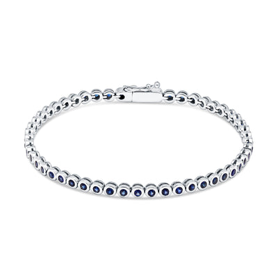 Sapphire Tennis Bracelet