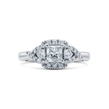 Load image into Gallery viewer, Princess Cut Engagement Ring