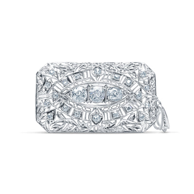 Art Deco Diamond Pin