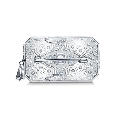 Art Deco Diamond Pin