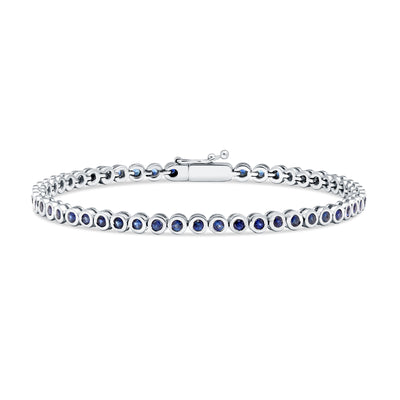 Sapphire Tennis Bracelet