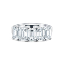 Load image into Gallery viewer, Five Stone Emerald Cut Lab Grown Diamond Ring