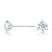 Load image into Gallery viewer, 2 cttw D VS1 Lab Grown Diamond Stud Earrings