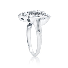 Load image into Gallery viewer, 1930&#39;s Art Deco Heart Motif Engagement Ring