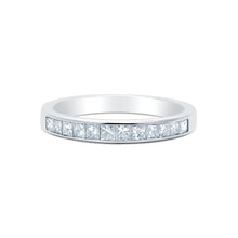 Load image into Gallery viewer, Princess Cut Diamond Band