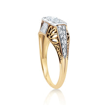 Load image into Gallery viewer, Art Deco Old European Cut Diamond Engagement Ring