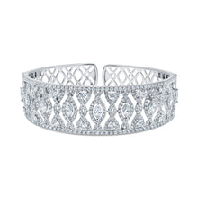 Load image into Gallery viewer, Diamond Cuff Bracelet