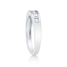 Load image into Gallery viewer, Baguette &amp; Princess Cut Diamond Band