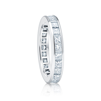 Princess Cut Eternity Ring