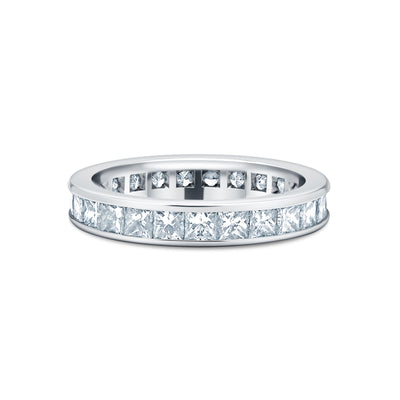 Princess Cut Eternity Ring