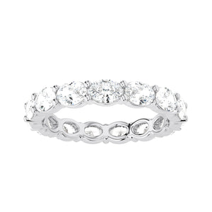 Oval Diamond Eternity Ring