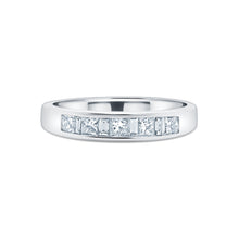 Load image into Gallery viewer, Baguette &amp; Princess Cut Diamond Band