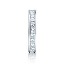 Load image into Gallery viewer, Princess Cut Eternity Ring