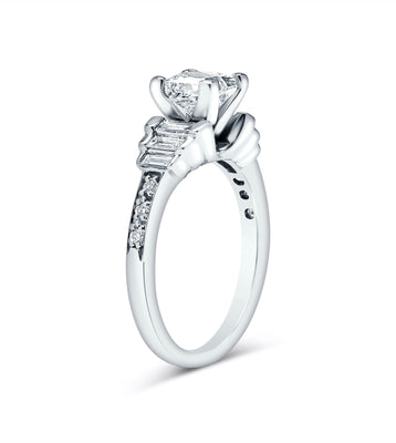 Princess Cut Diamond Engagement Ring