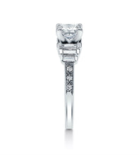 Load image into Gallery viewer, Princess Cut Diamond Engagement Ring