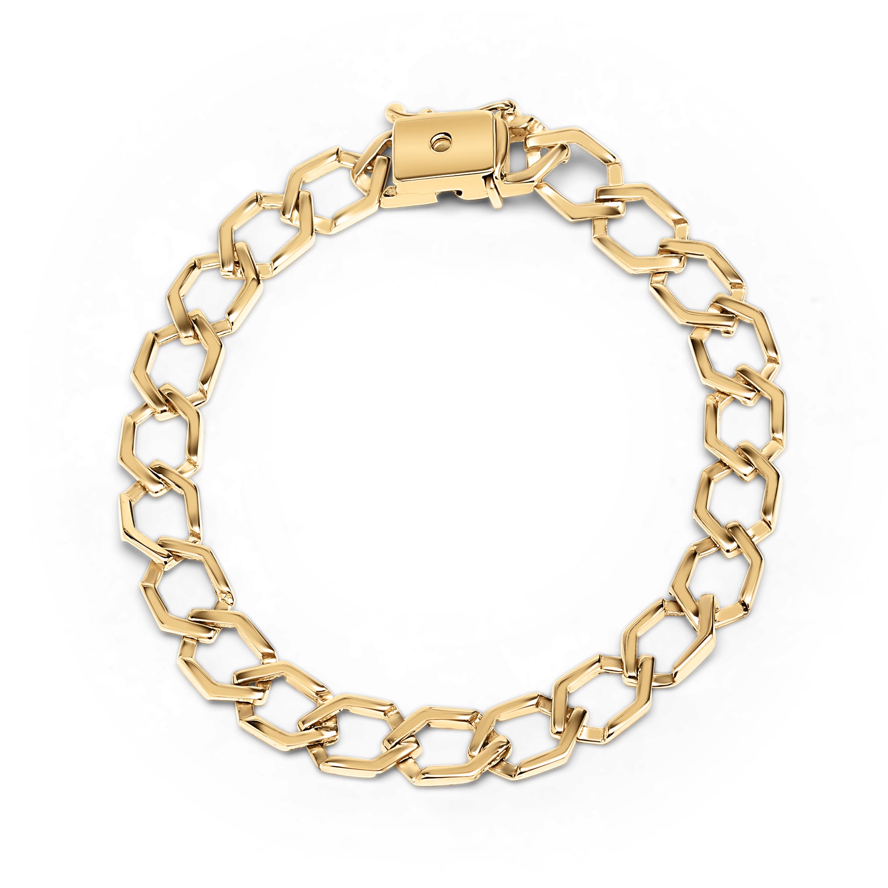 14K Gold Charm Bracelet