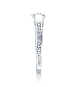 0.93 Carat E-Color Diamond Ring - Ritani design
