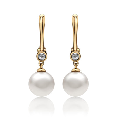 9.5mm Pearl Earrings