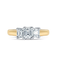 Load image into Gallery viewer, 1 Carat Three Stone Diamond Ring