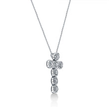Load image into Gallery viewer, 1 Carat Halo Style Cross