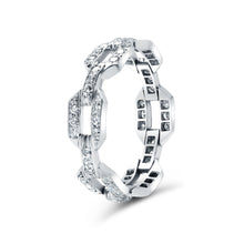 Load image into Gallery viewer, 1920&#39;s Antique Diamond &amp; Platinum Eternity Band